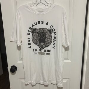 Levi Strauss & Company Men's Cotton Crew Neck Short Sleeve Bear